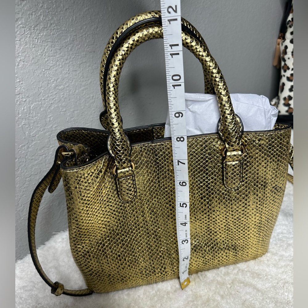 Lauren Ralph Lauren Golden Tote Bag NWT - Picture 9 of 11